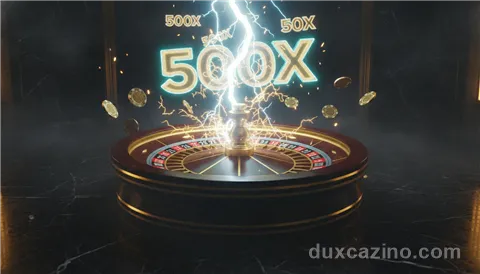 Lightning Roulette spelen bij Dux Casino